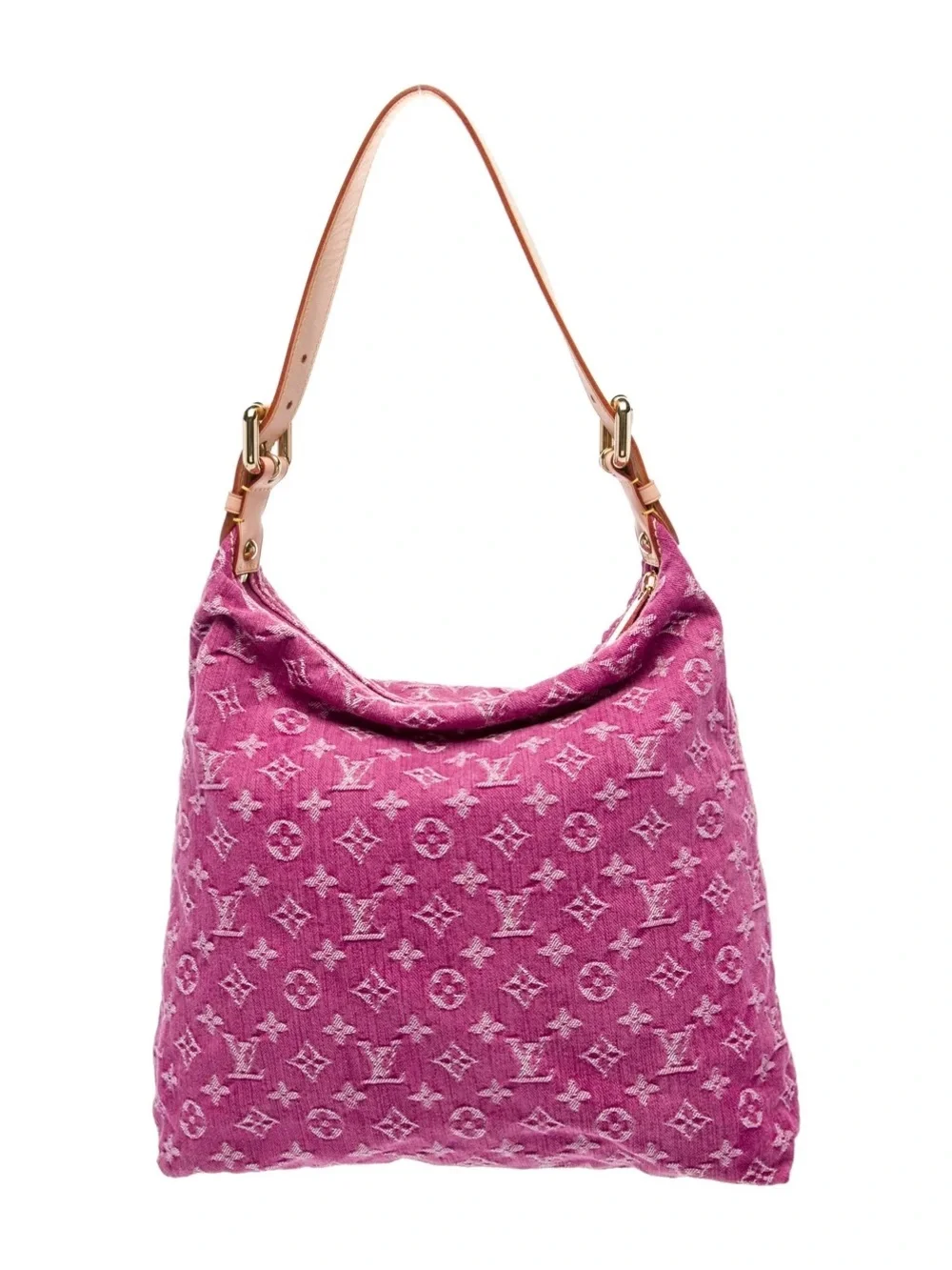Louis Vuitton Monogram Denim Baggy GM Pink Limited Edition